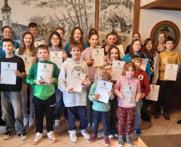 Preisverteilung Fernwettkampf Gaujugend für das Jahr 2025